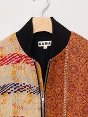 The Veda Quilted One-of-a-Kind Bomber Jacket - Large