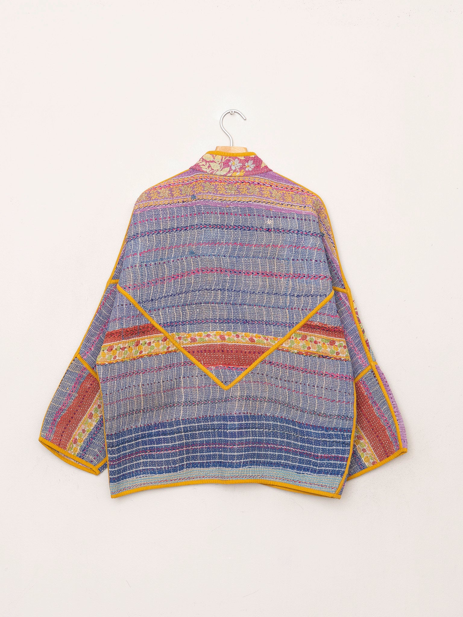 The Ladhiya Quilted Patchwork Kantha Jacket Wholesale