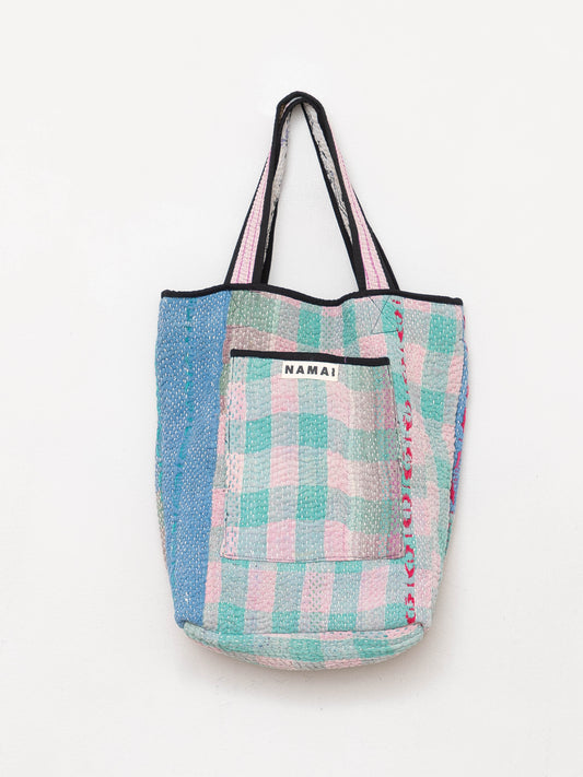 The Xoti II Zero-Waste Quilted Kantha Bag