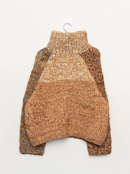 The Vishnu Knitted Silk Roll-Neck Sweater