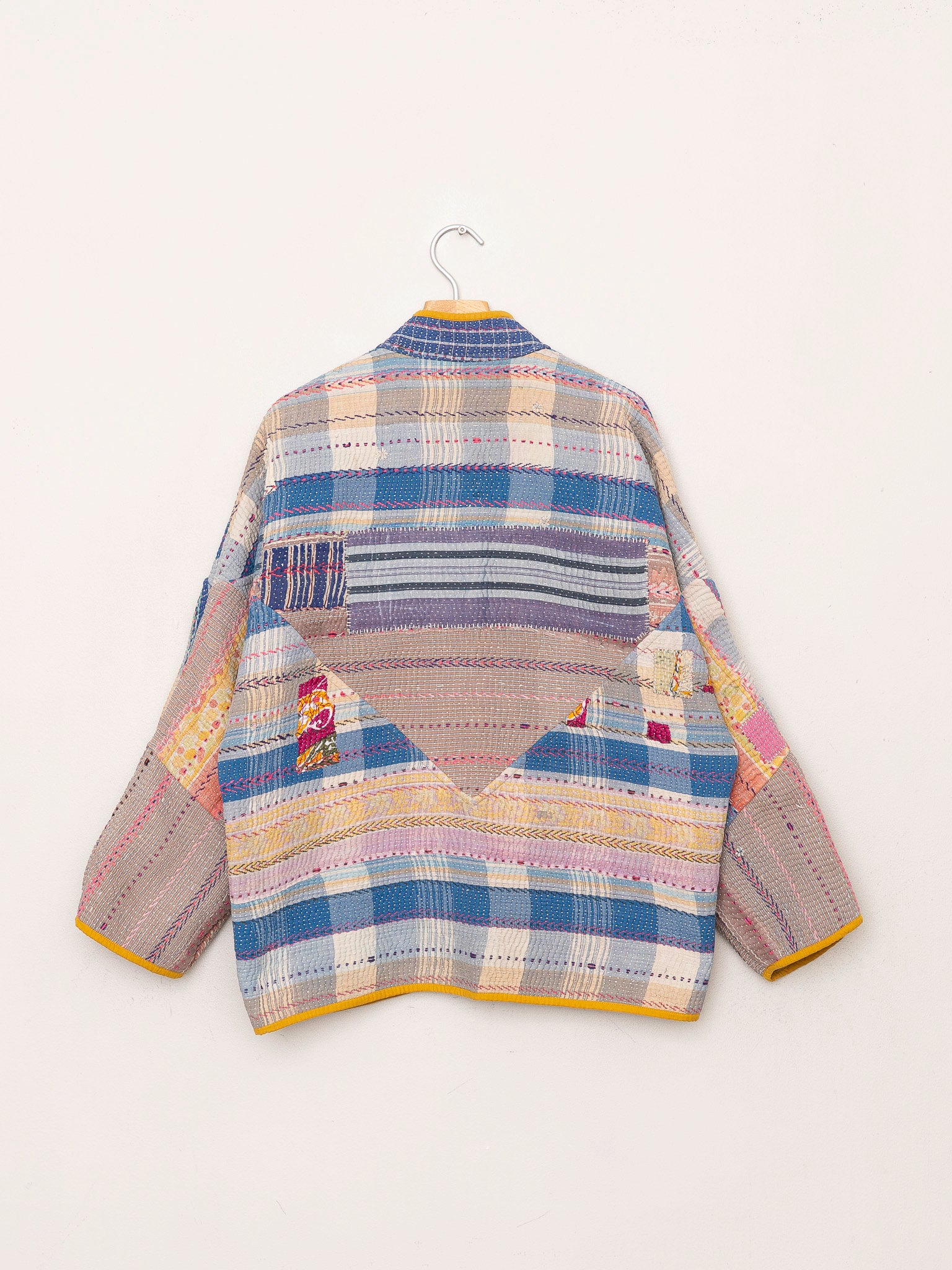 The Ladhiya Quilted Patchwork Kantha Jacket Wholesale
