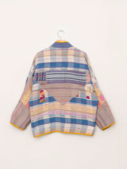 The Ladhiya Quilted Patchwork Kantha Jacket Wholesale