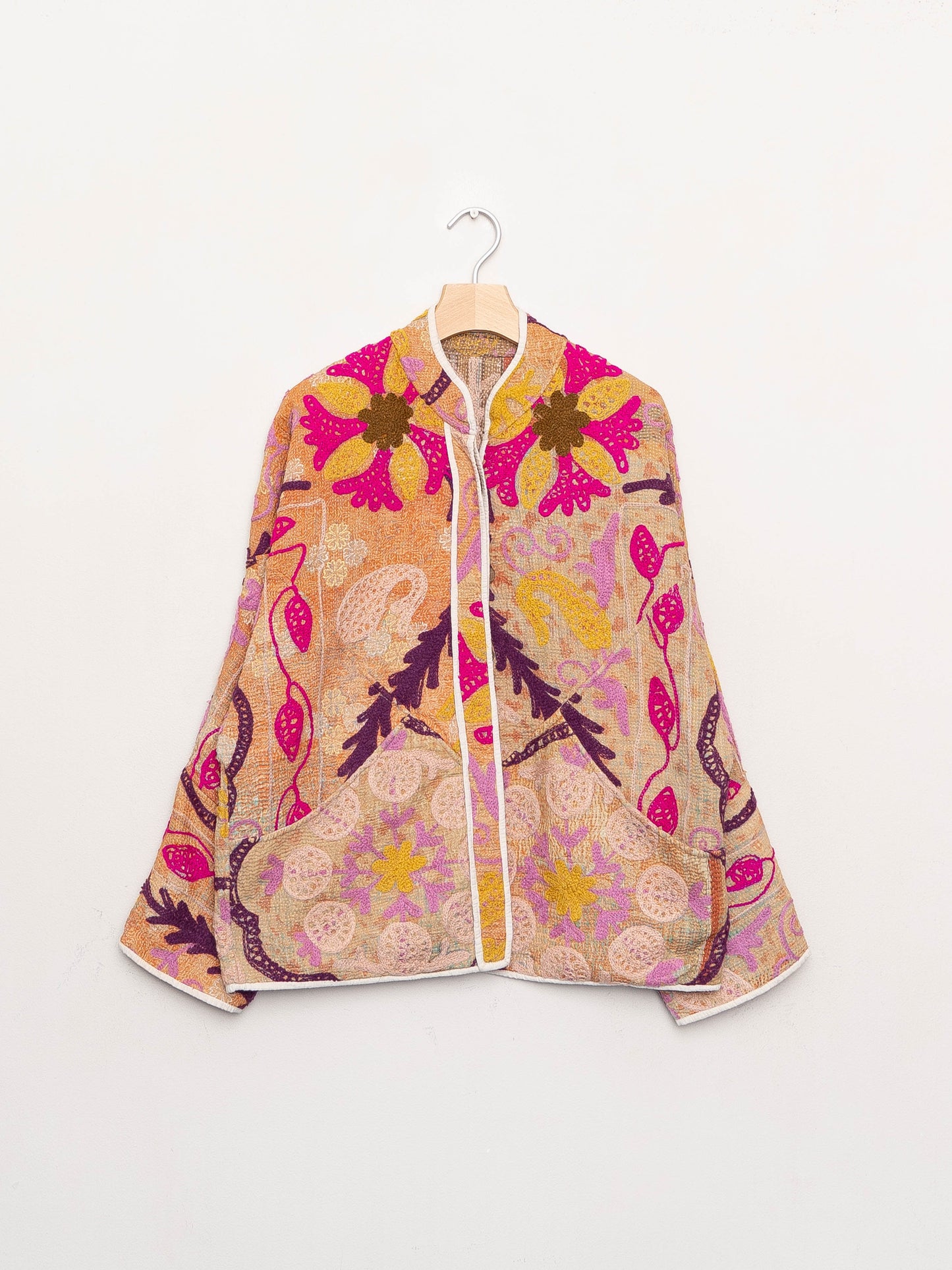 The Ladhiya Suzani Quilted Kantha Jacket