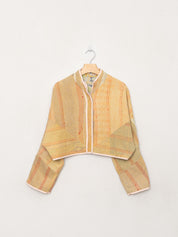 The Kaira Cropped Quilted Patchwork Kantha Jacket Wholesale
