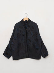 The Ladhiya Quilted Suzani Kantha Jacket