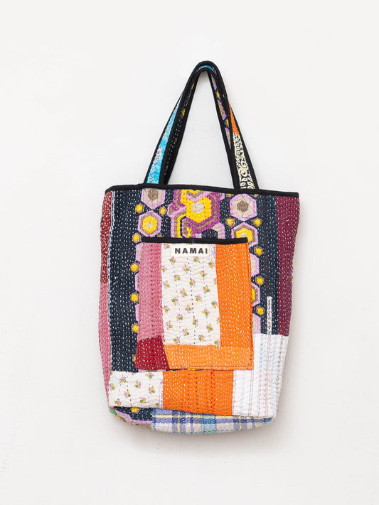 The Xoti II Zero-Waste Quilted Kantha Bag
