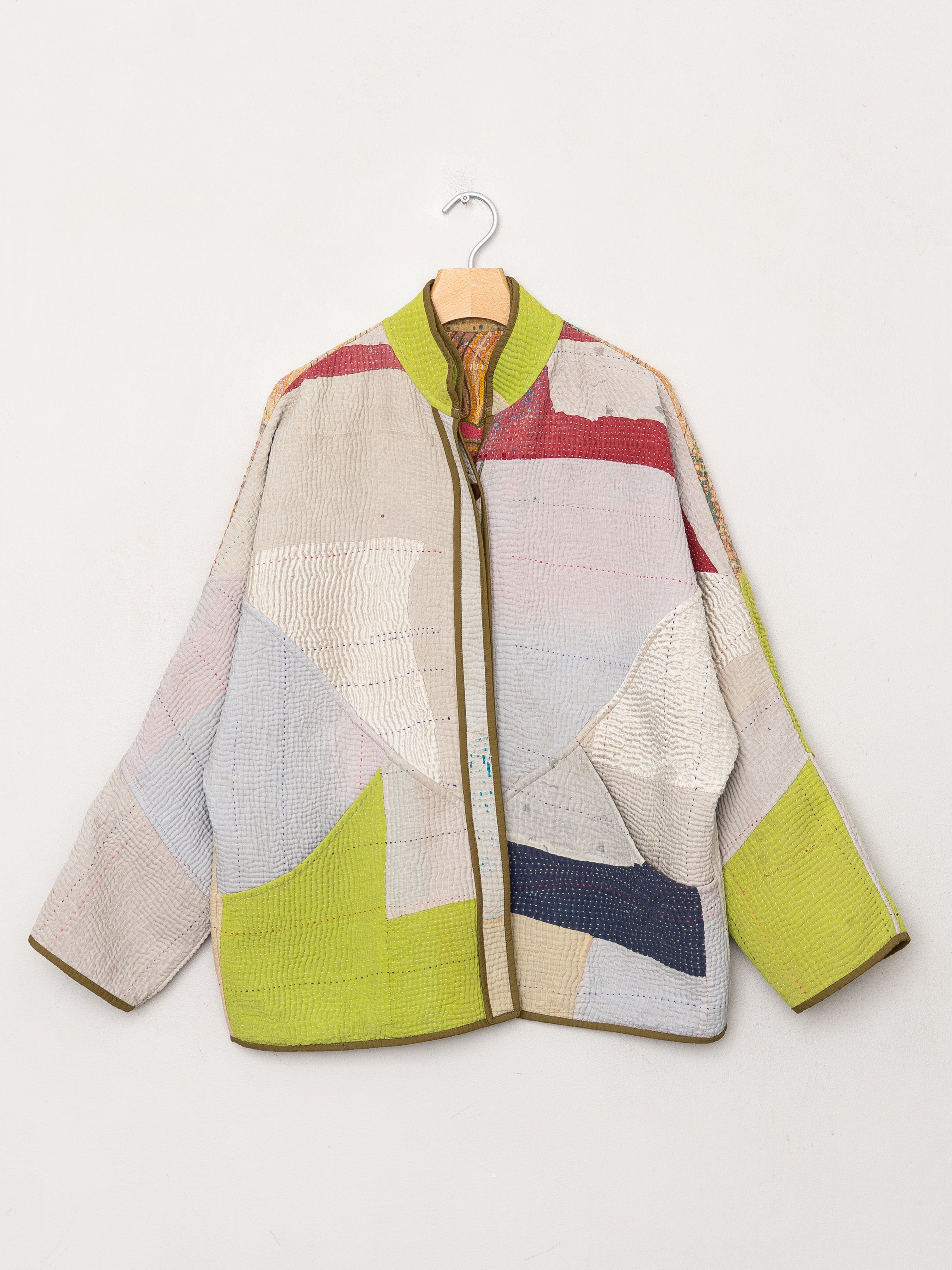 The Ladhiya Suzani Quilted Kantha Jacket