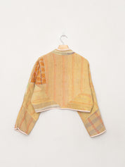 The Kaira Cropped Quilted Patchwork Kantha Jacket Wholesale