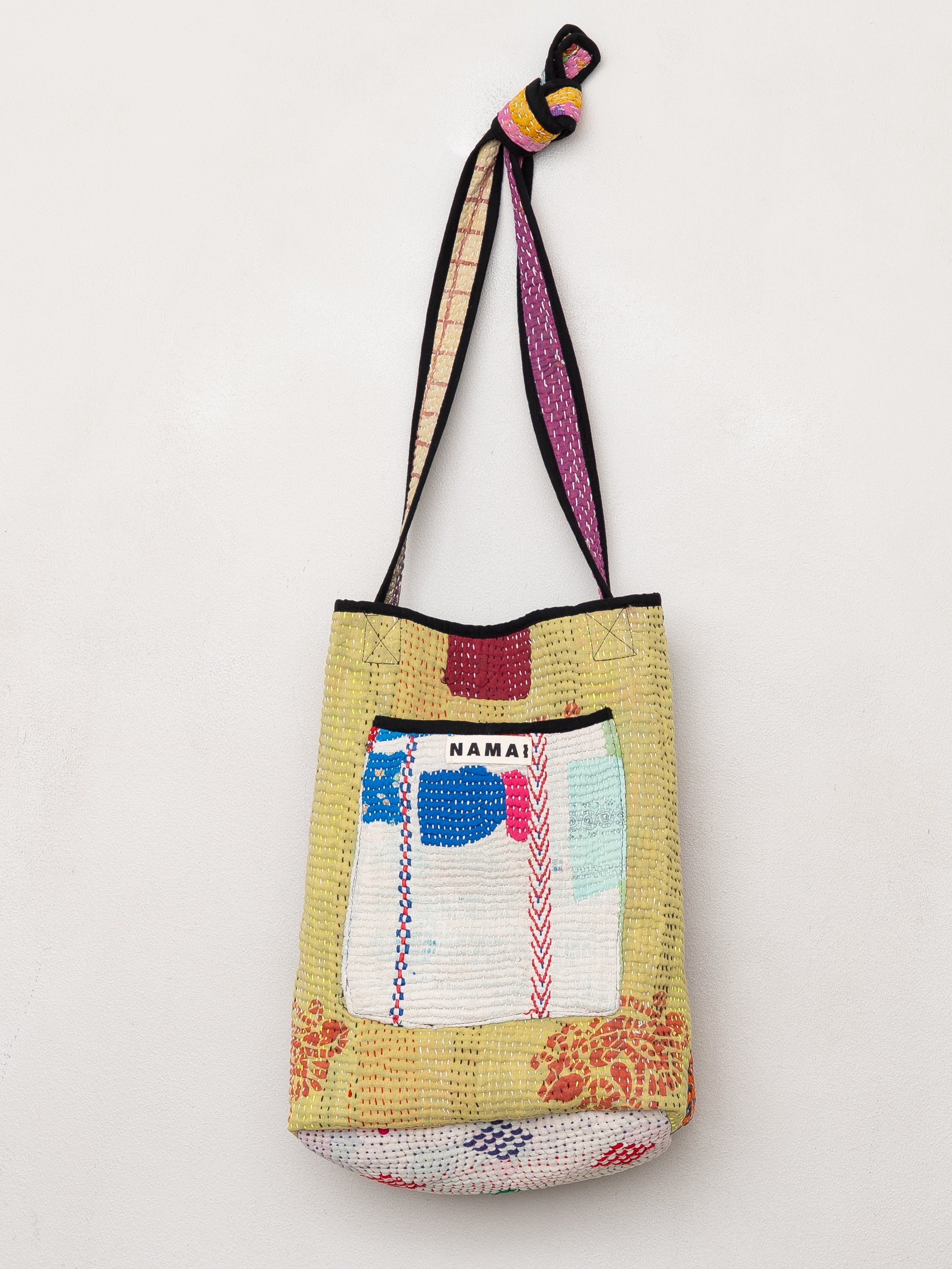 The Xoti II Zero-Waste Quilted Kantha Bag