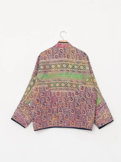 The Ladhiya Suzani Quilted Kantha Jacket
