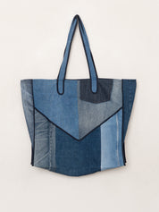 The Pasha Carryall Denim Tote Bag