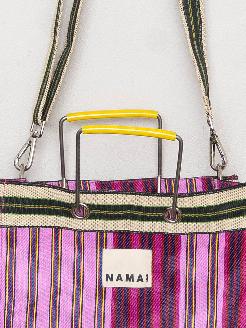 The Goa Market Recycled Nylon Tote Bag - Tulip Bud