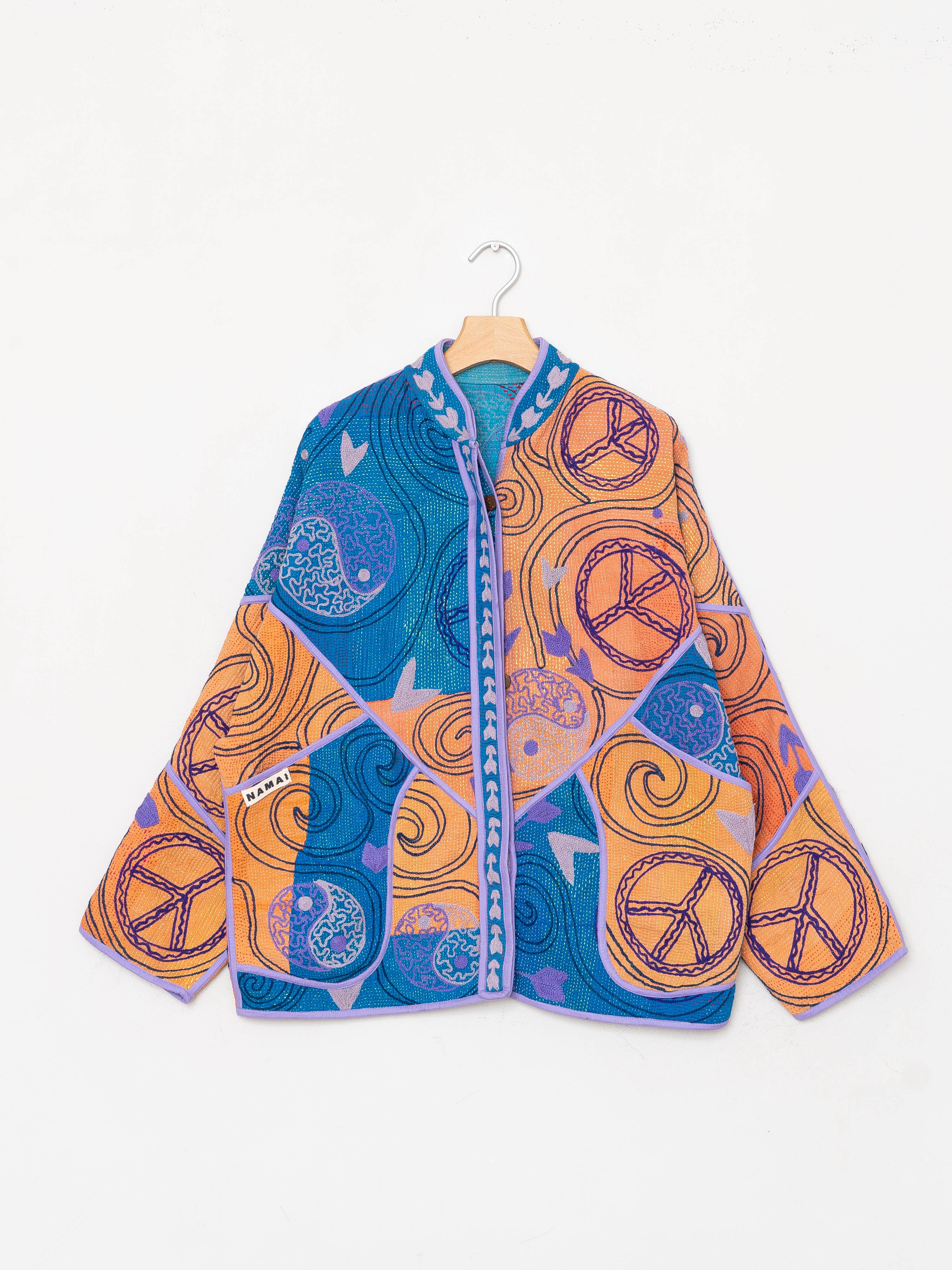 The Ladhiya Suzani Quilted Kantha Jacket