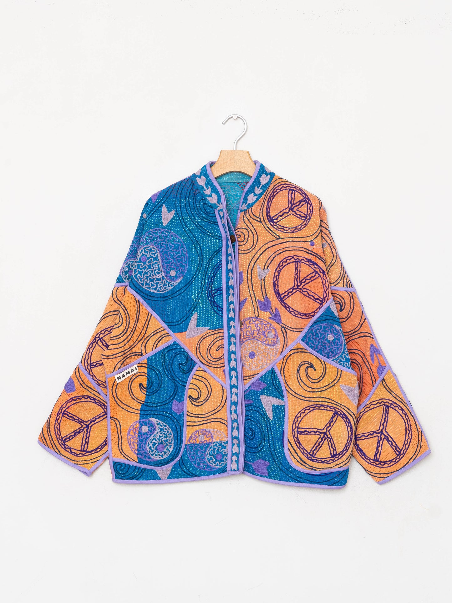 The Ladhiya Suzani Quilted Kantha Jacket
