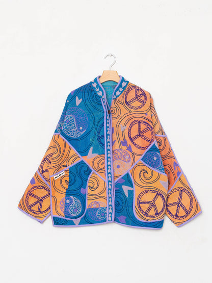 The Ladhiya Suzani Quilted Kantha Jacket