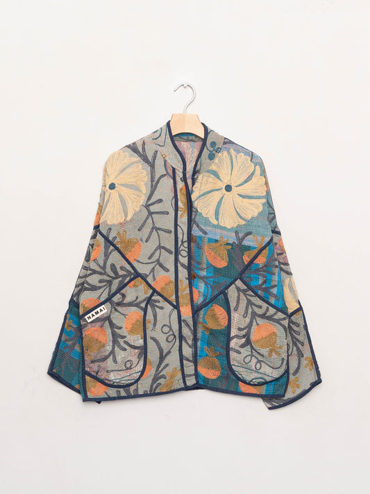 The Ladhiya Suzani Quilted Kantha Jacket