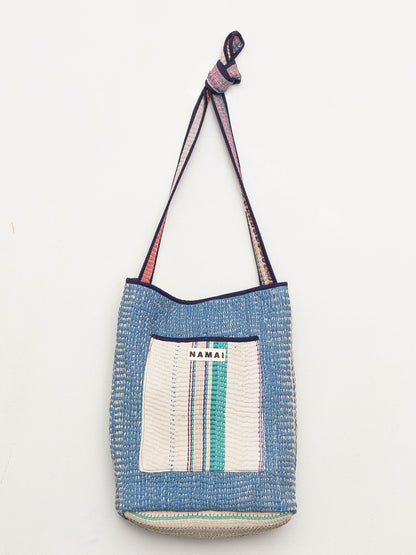 The Xoti II Zero-Waste Quilted Kantha Bag