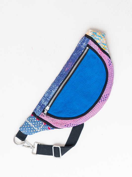 The Faiza Quilted Kantha Belt Bag Wholesale