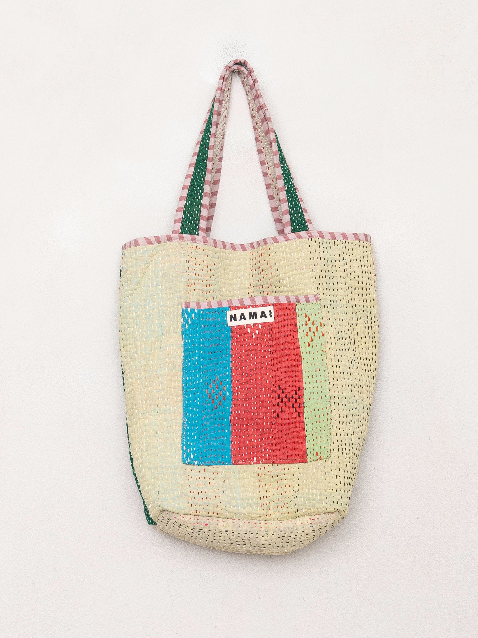 The Xoti II Zero-Waste Quilted Kantha Bag