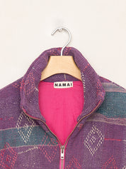 The Shira Quilted Puffer Bomber Jacket