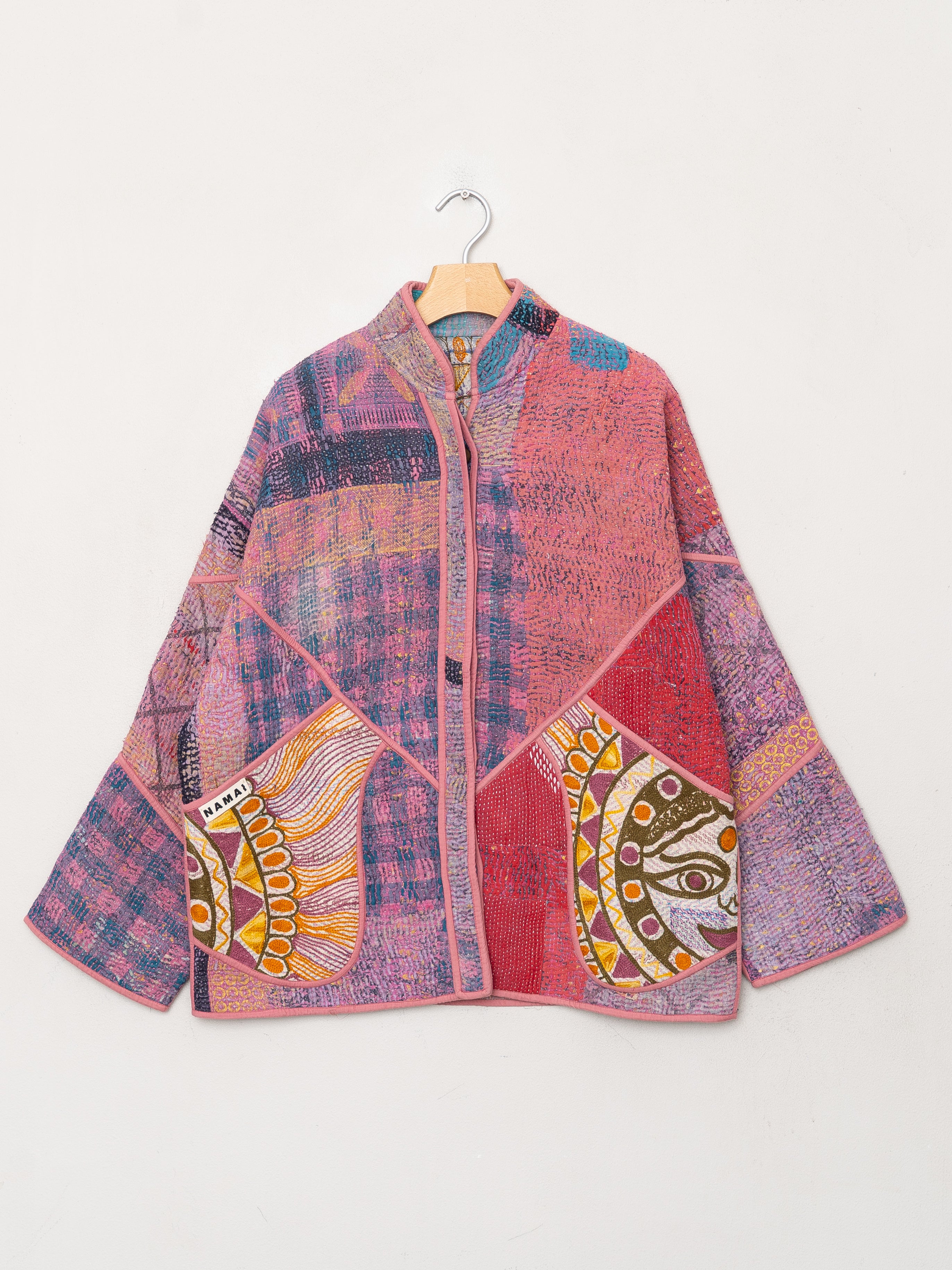 The Ladhiya Suzani Quilted Kantha Jacket
