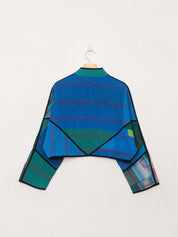 The Kaira Cropped Quilted Patchwork Kantha Jacket Wholesale