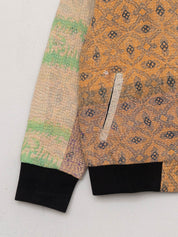 The Veda Quilted One-of-a-Kind Bomber Jacket - Small