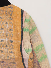 The Veda Quilted One-of-a-Kind Bomber Jacket - Small