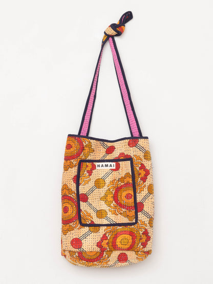 The Xoti II Zero-Waste Quilted Kantha Bag