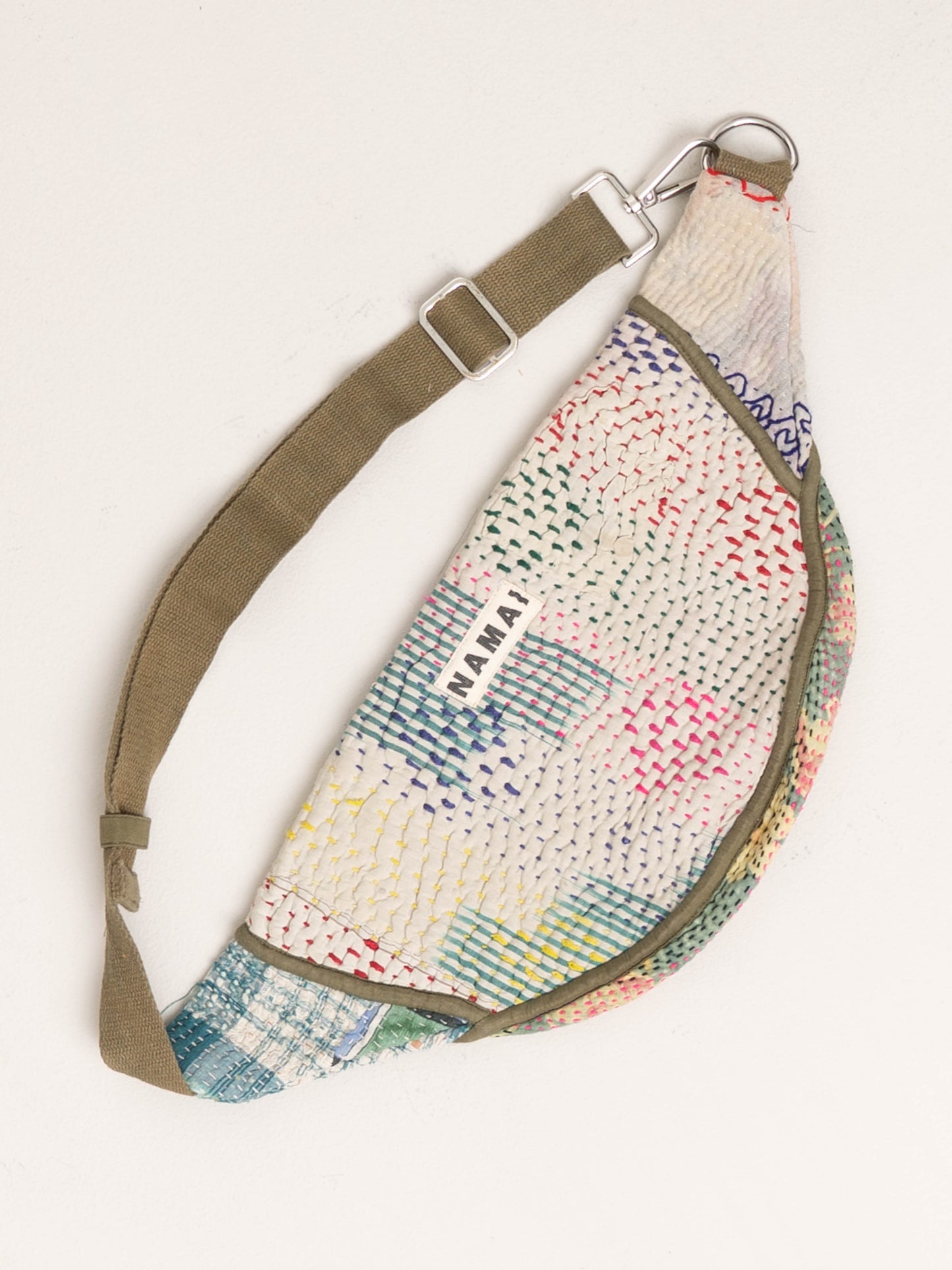 The Faiza Quilted Kantha Belt Bag