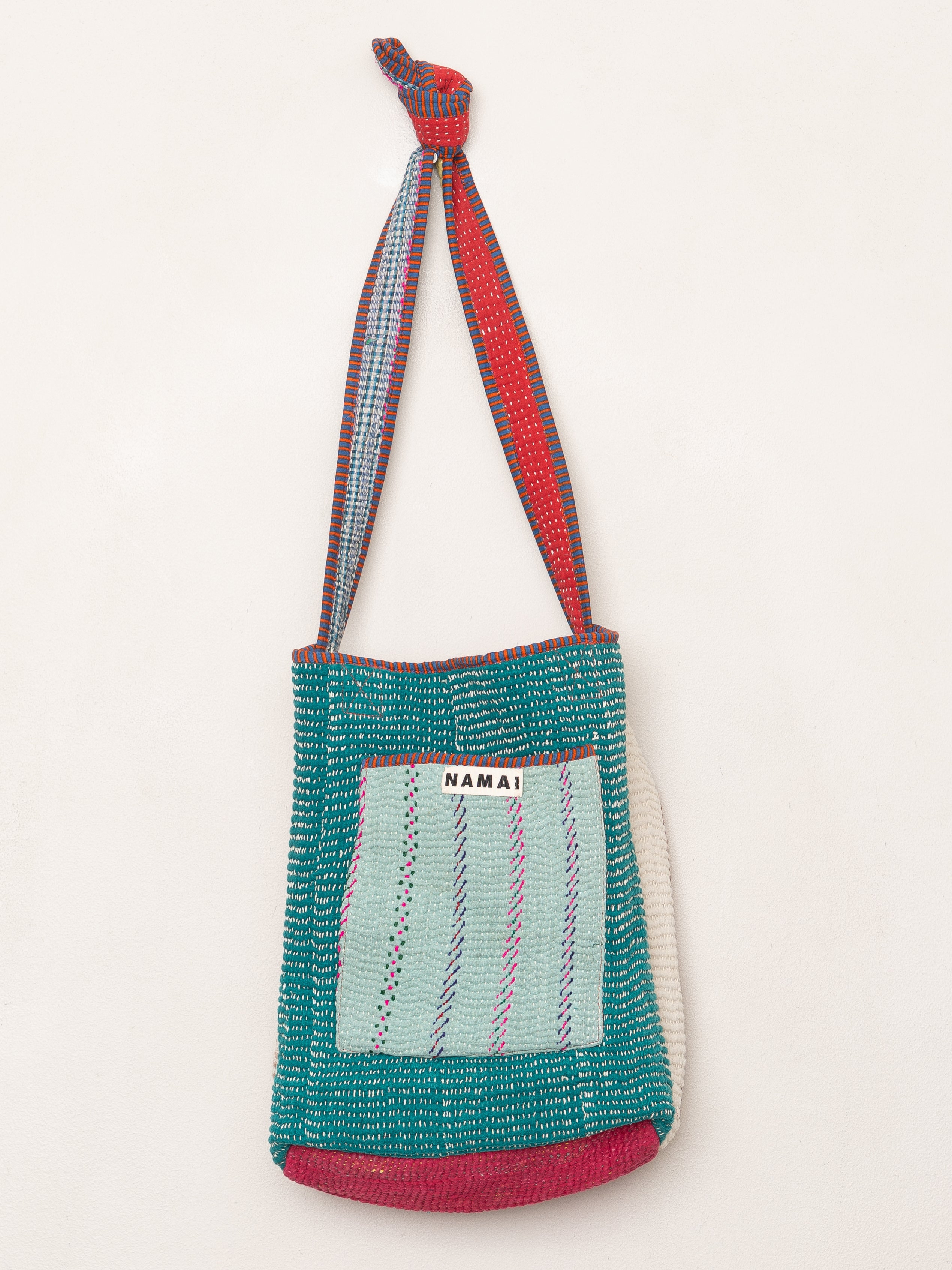 The Xoti II Zero-Waste Quilted Kantha Bag