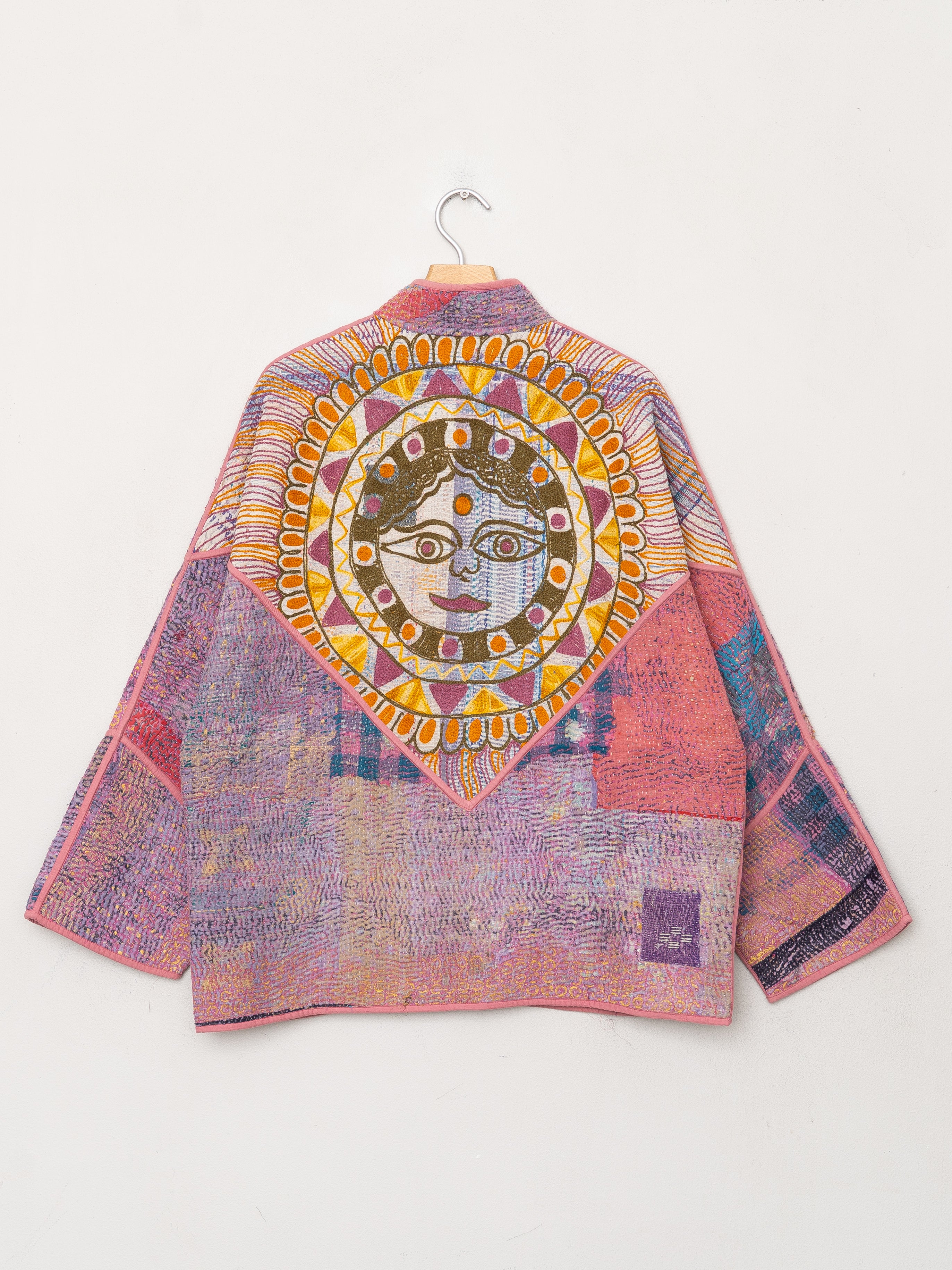 The Ladhiya Suzani Quilted Kantha Jacket