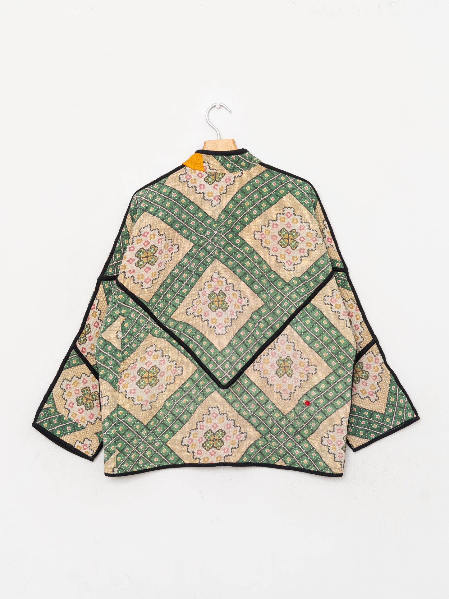 The Ladhiya Quilted Patchwork Kantha Jacket
