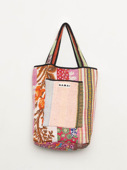 The Xoti II Zero-Waste Quilted Kantha Bag