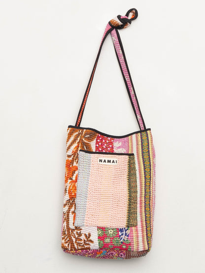 The Xoti II Zero-Waste Quilted Kantha Bag