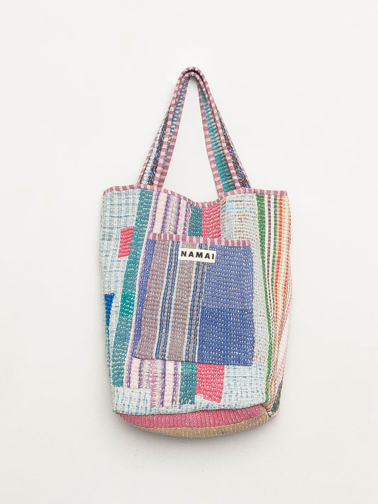 The Xoti II Zero-Waste Quilted Kantha Bag