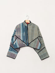 The Kaira Cropped Quilted Patchwork Kantha Jacket Wholesale