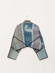 The Kaira Cropped Quilted Patchwork Kantha Jacket Wholesale