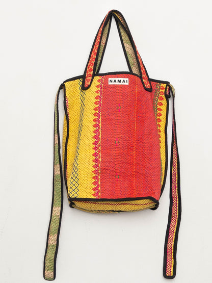 The Xoti II Zero-Waste Quilted Kantha Bag