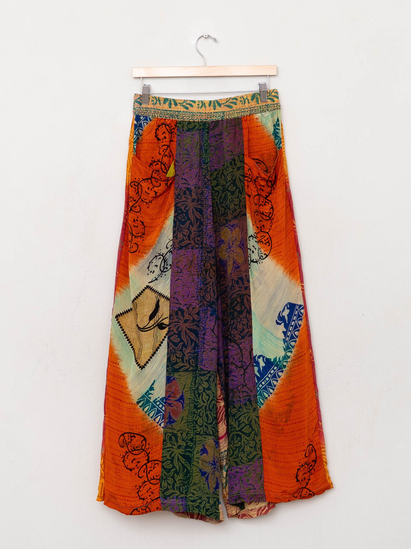 The Nayan Pant - Medium - Upcycled Silk
