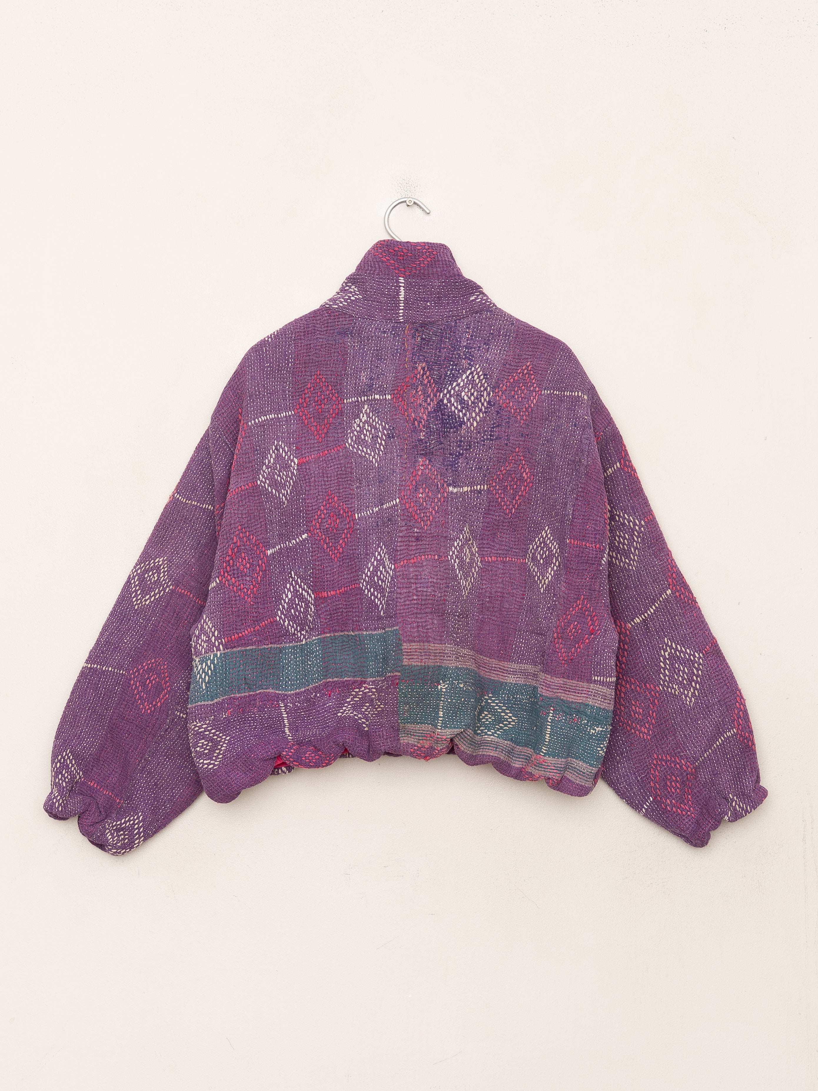 The Shira Quilted Puffer Bomber Jacket