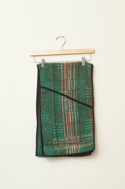 The Gopi Quilted Patchwork Kantha Pocket Scarf