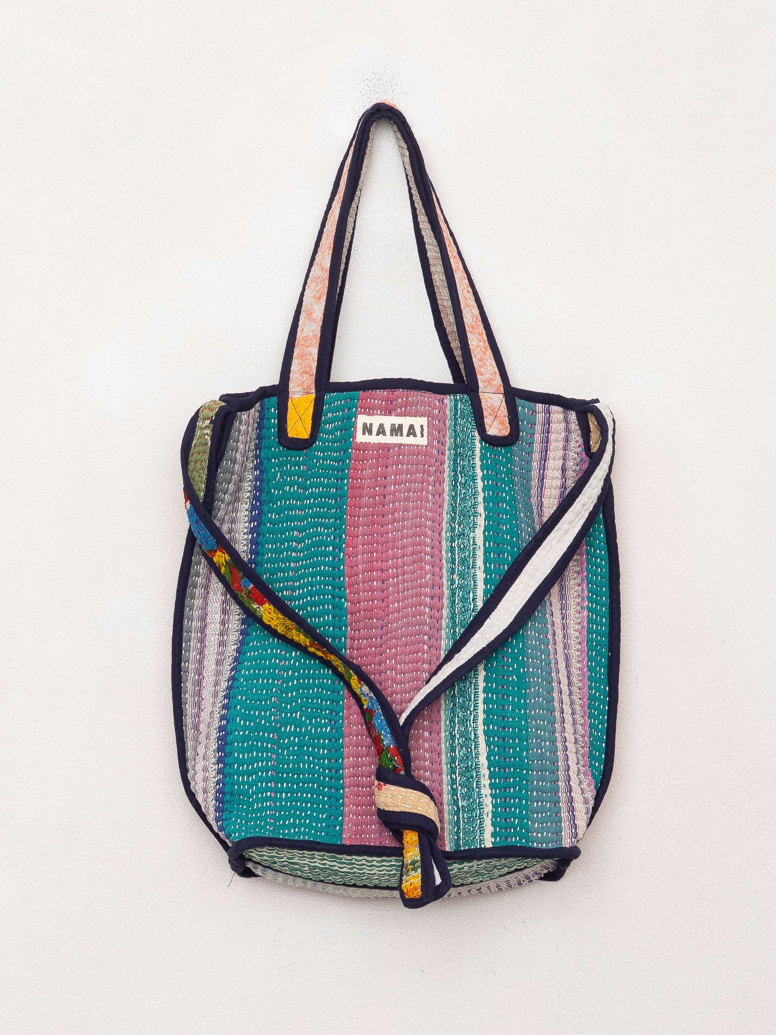 The Xoti II Zero-Waste Quilted Kantha Bag
