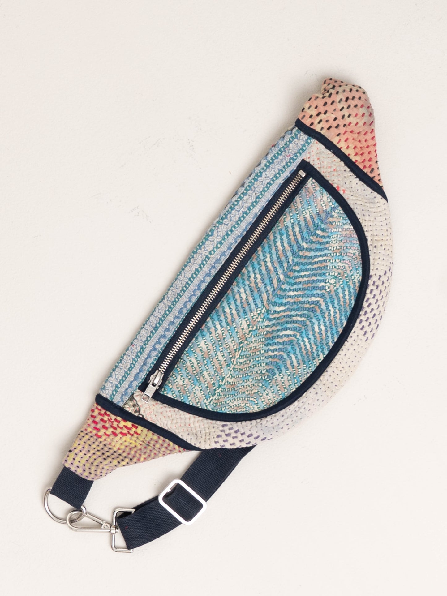 The Faiza Quilted Kantha Belt Bag