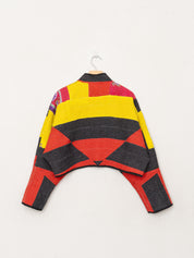 The Kaira Cropped Quilted Patchwork Kantha Jacket Wholesale