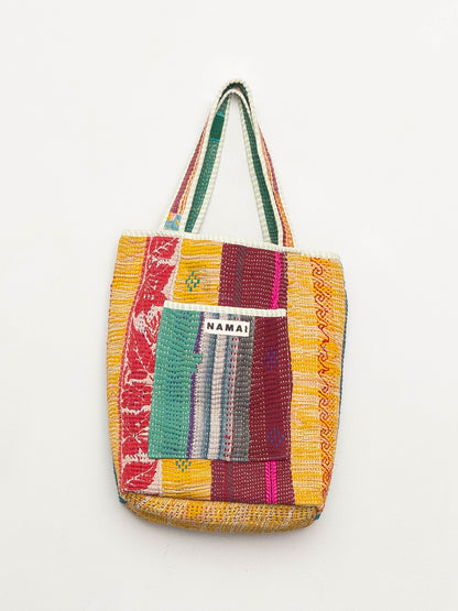 The Xoti II Zero-Waste Quilted Kantha Bag