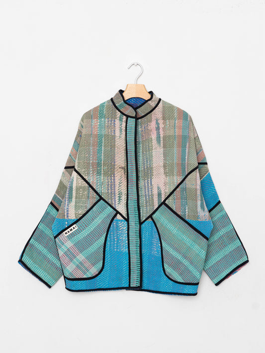 The Ishani Naksha Quilted Kantha Jacket