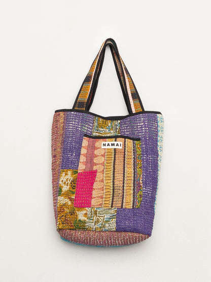 The Xoti II Zero-Waste Quilted Kantha Bag