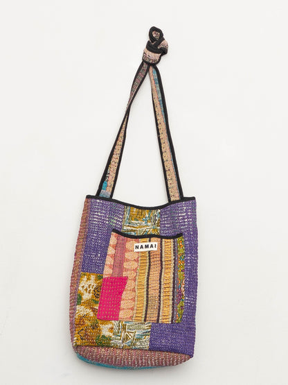 The Xoti II Zero-Waste Quilted Kantha Bag