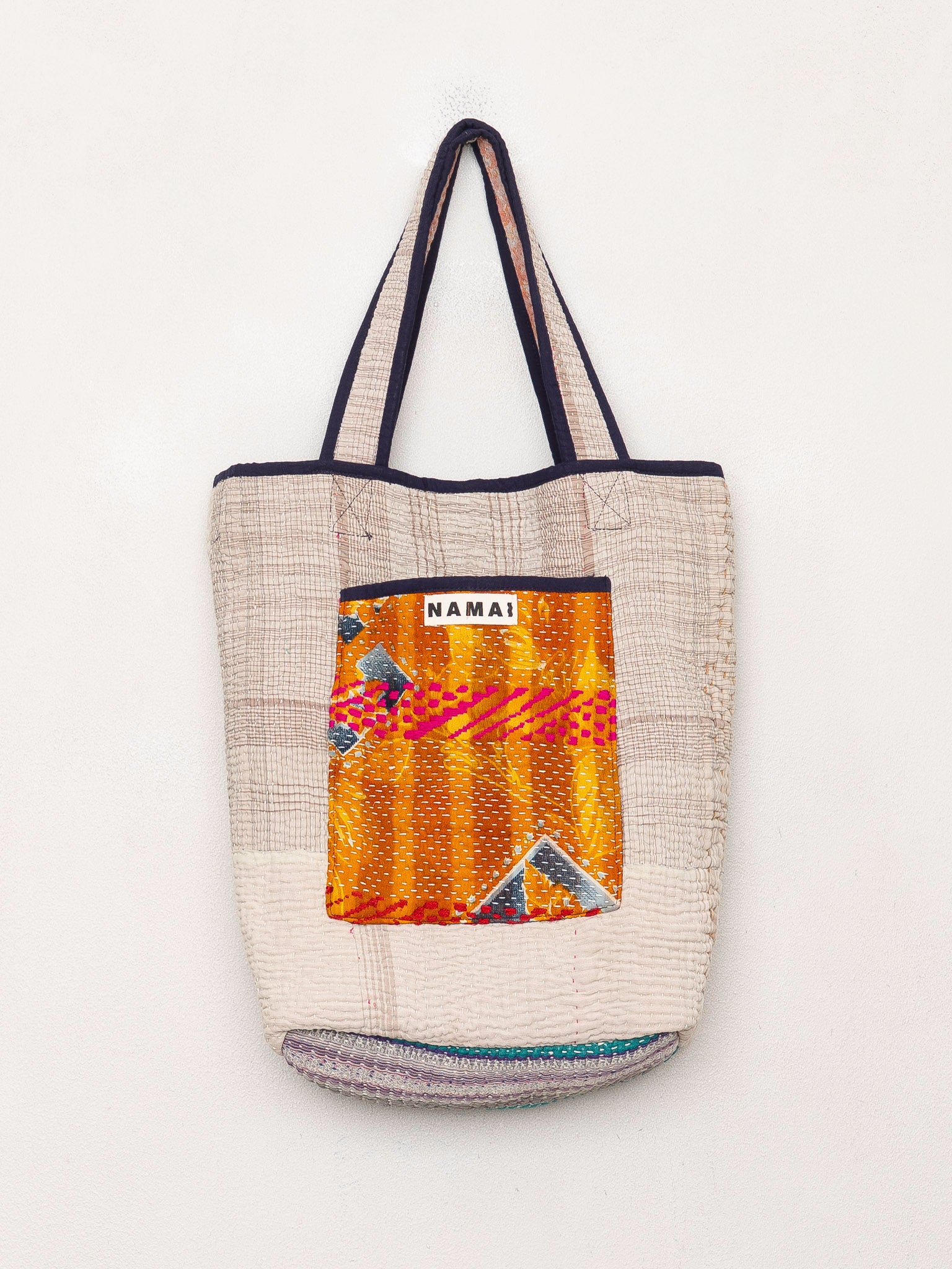 The Xoti II Zero-Waste Quilted Kantha Bag